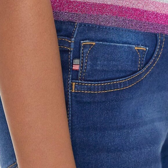 Vigoss Girls Demin Pull On Bermuda Shorts , size L (12/14) - Picture 3 of 6